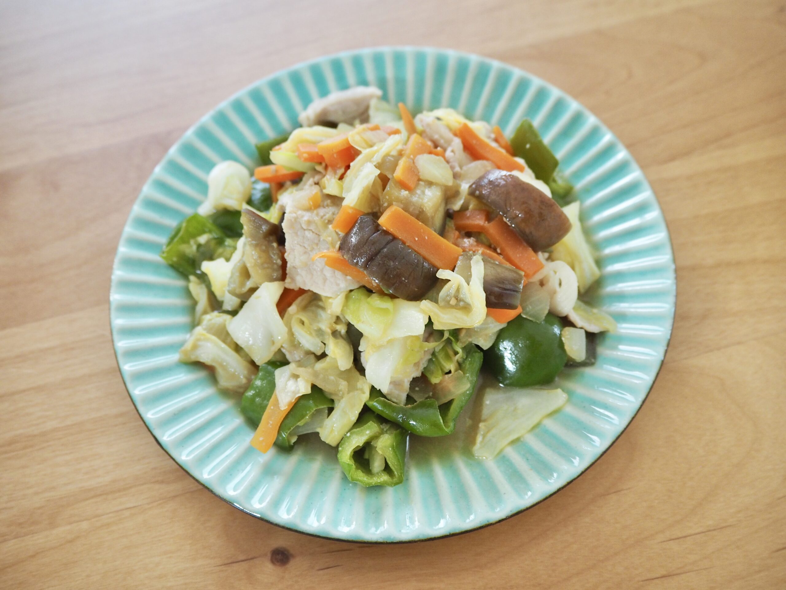 豚肉と野菜の味噌炒めのレシピ きっずごはん