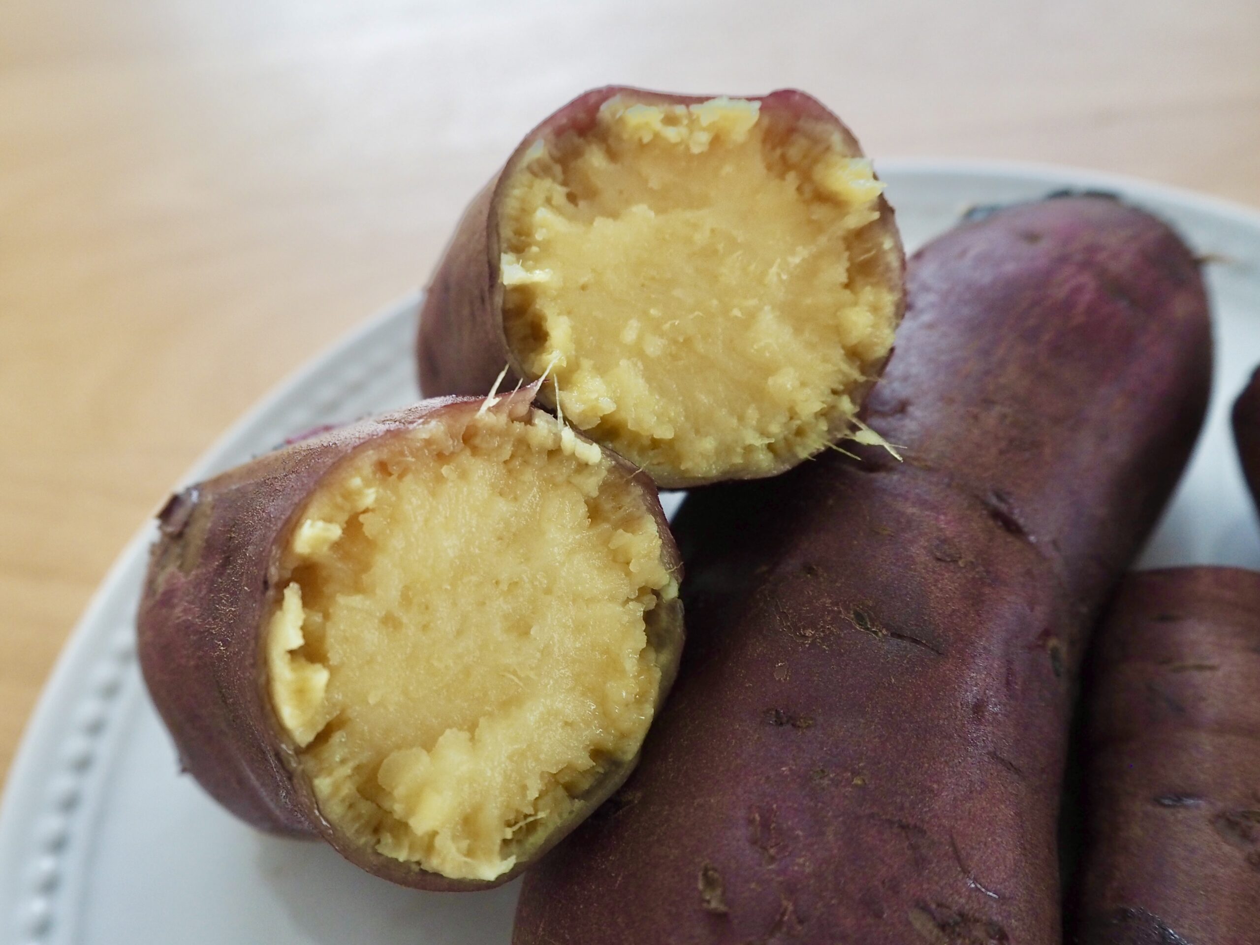 焼き芋みたい 炊飯器で 炊きいも 我が家のさつまいもの保存方法のレシピ きっずごはん