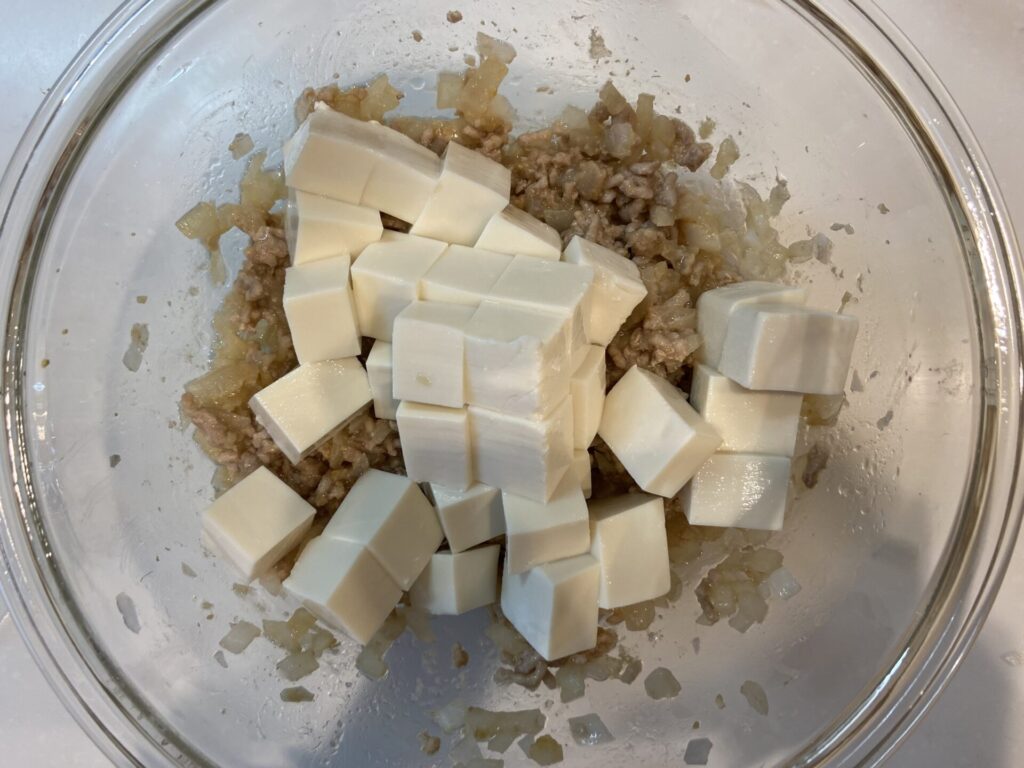レンチン麻婆豆腐